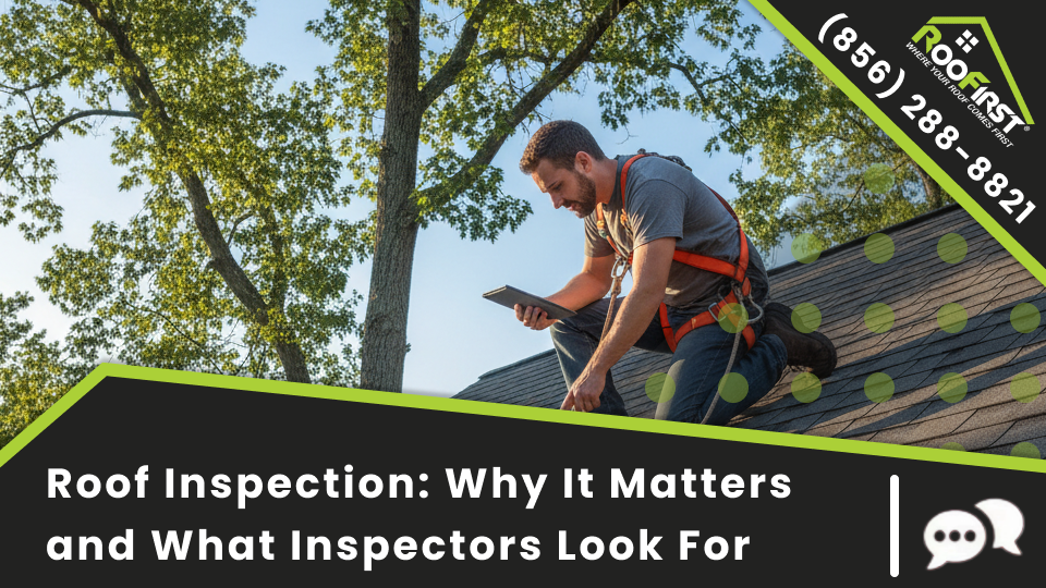 Roofirst Thumbnail Blog Roof Inspection_ Why It Matters and What Inspectors Look For